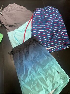 3pairs mens swim trunks xl and xxl lined swimming